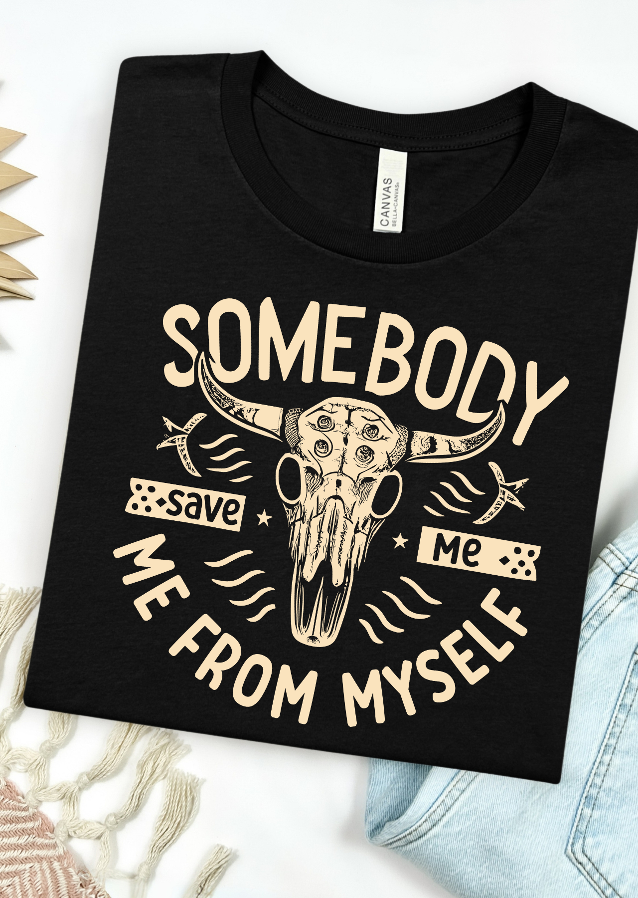 Desert Soul Graphic Tee graphic tee Shirt XS Black
