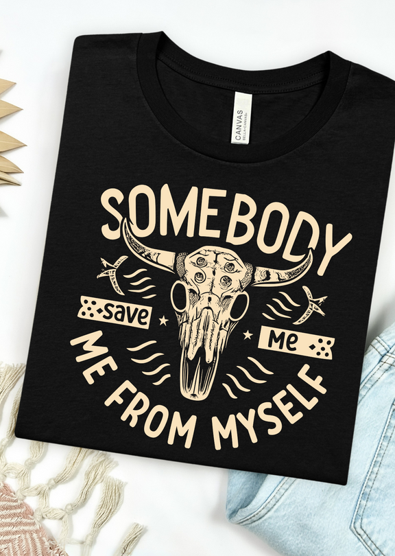 Desert Soul Graphic Tee graphic tee Shirt XS Black