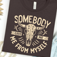 Desert Soul Graphic Tee graphic tee Shirt XS Brown
