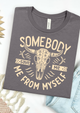 Desert Soul Graphic Tee graphic tee Shirt XS Asphalt