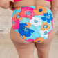 Panama Floral Print High Waisted Swim Bottoms Swimwear   