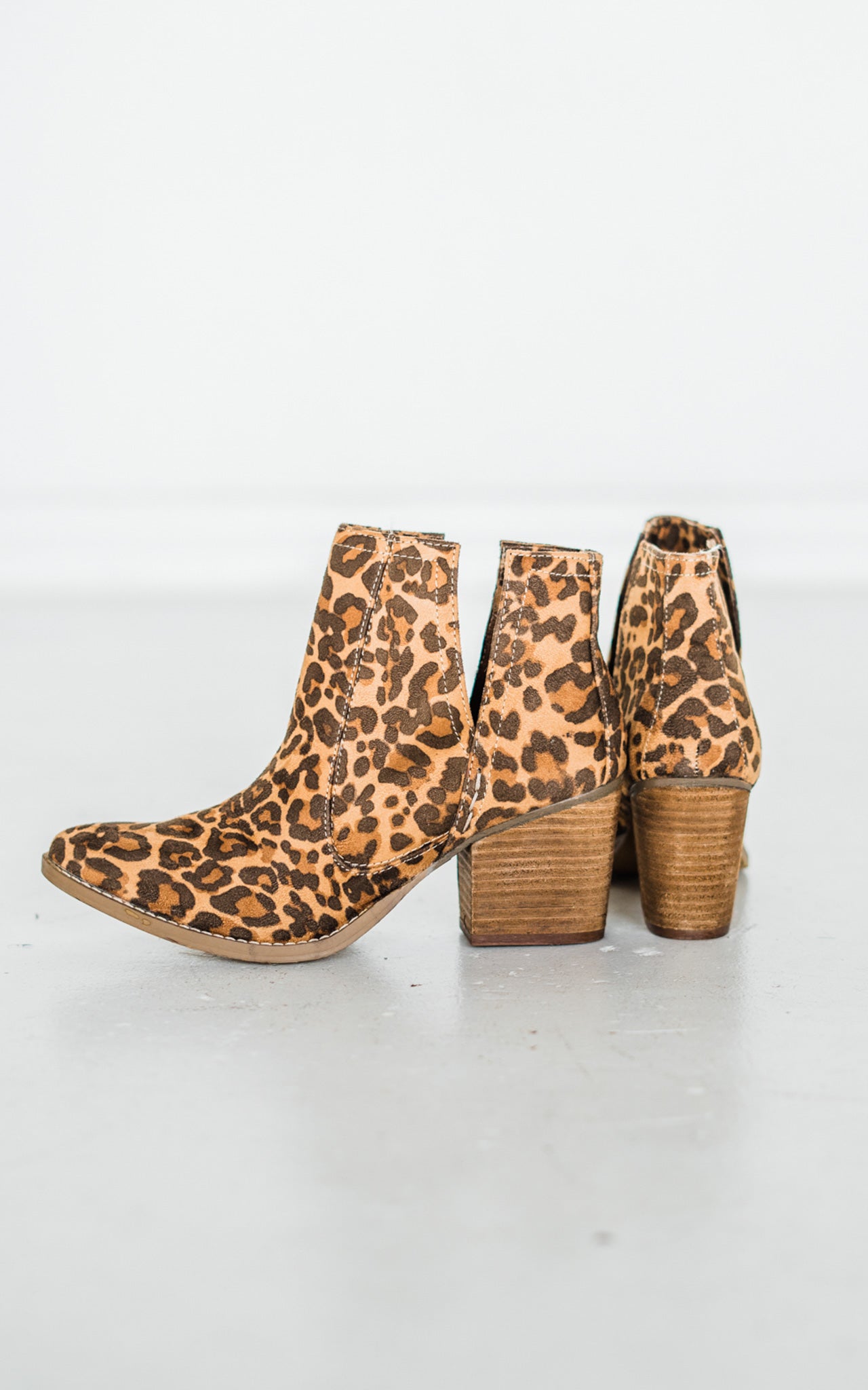 Tarim Bootie in Leopard Shoes   