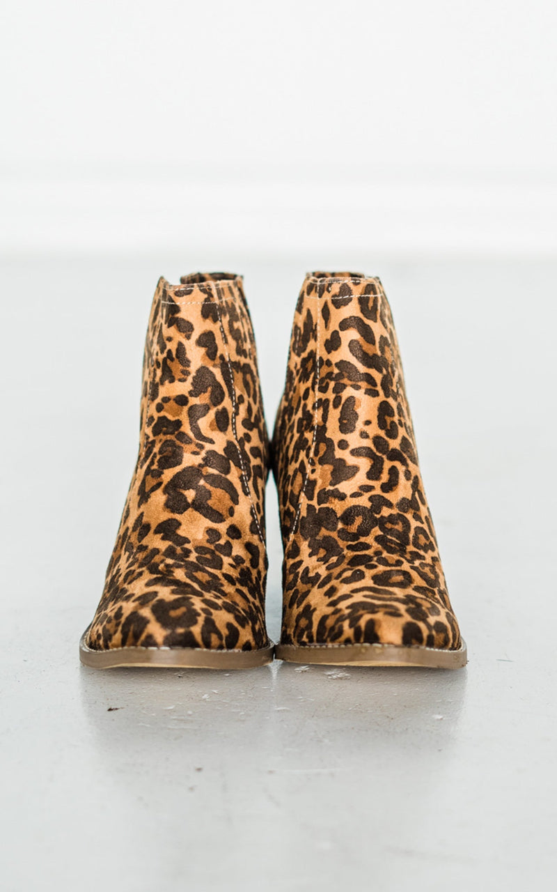 Tarim Bootie in Leopard Shoes   