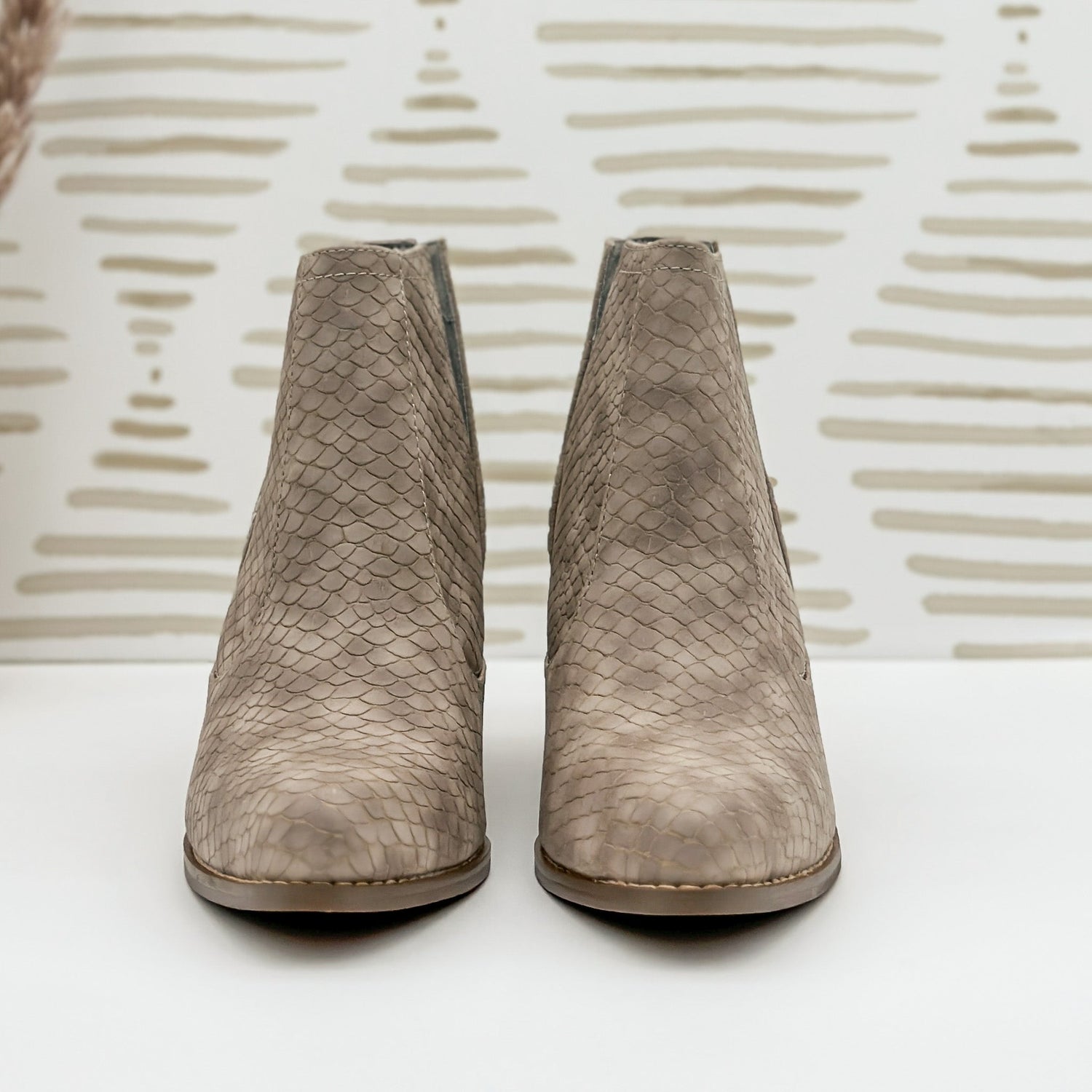 Tarim Bootie in Taupe Shoes   