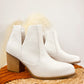 Tarim Bootie in White Shoes   