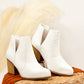 Tarim Bootie in White Shoes   