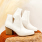 Tarim Bootie in White Shoes   