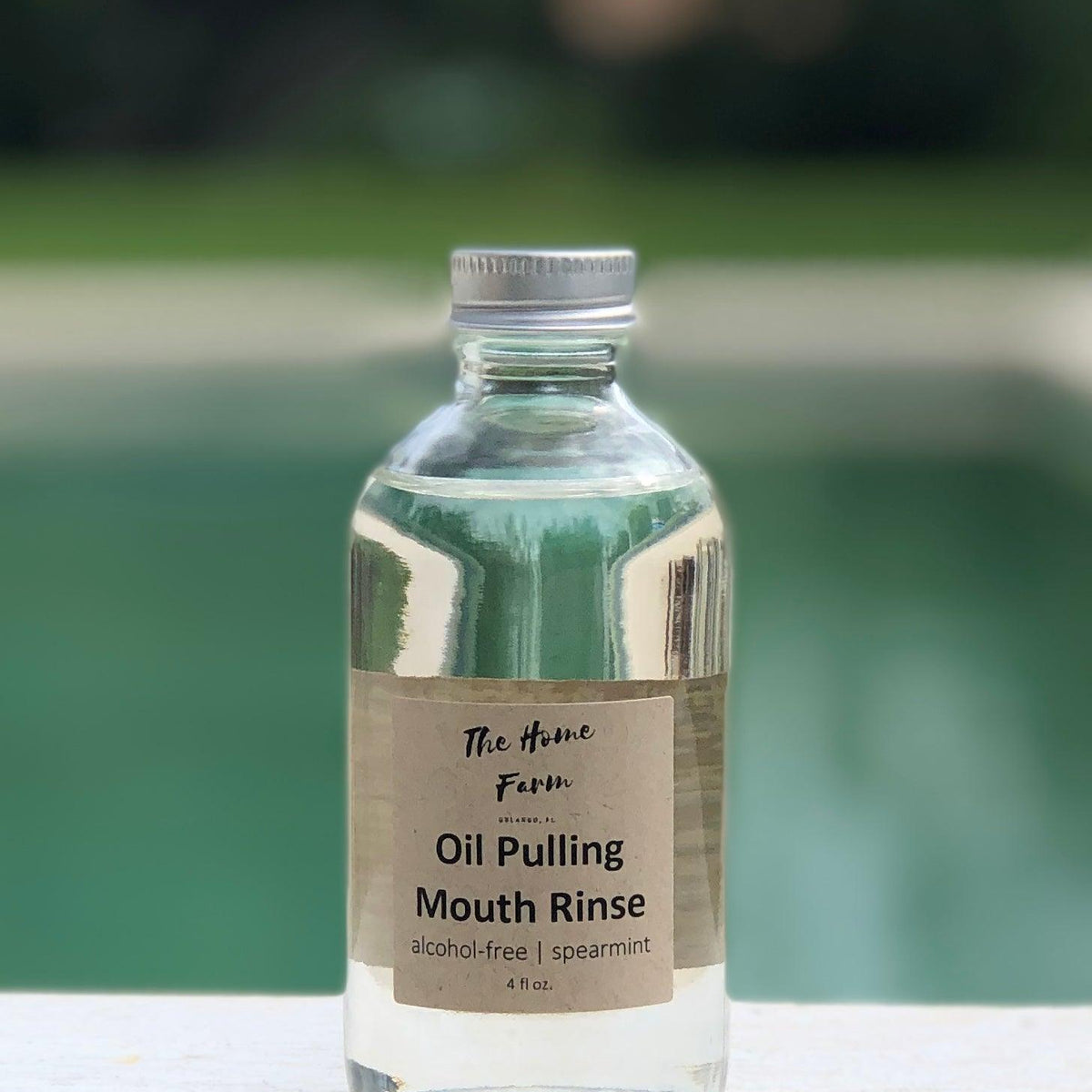 Spearmint Oil Pulling Mouthrinse    