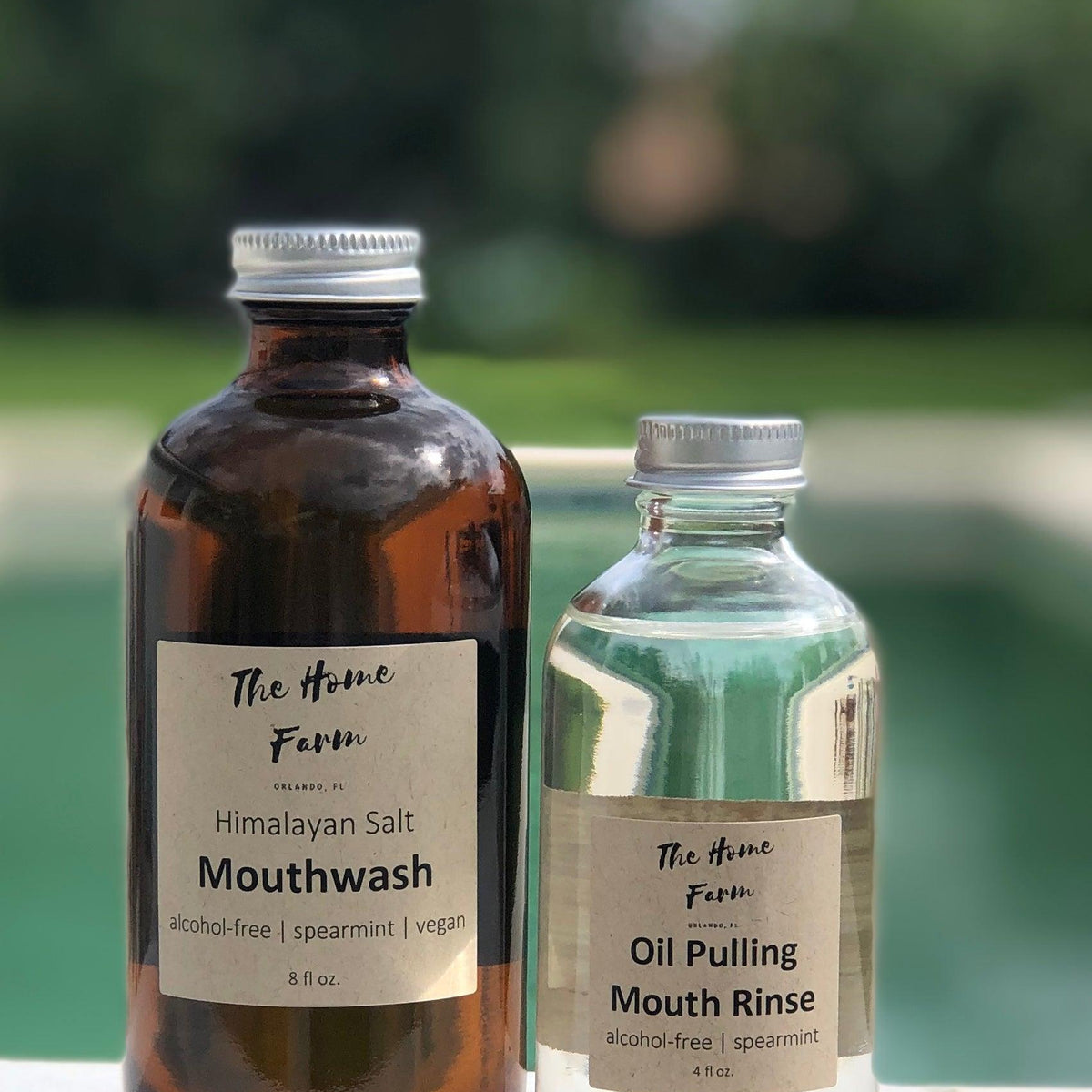 Spearmint Oil Pulling Mouthrinse    