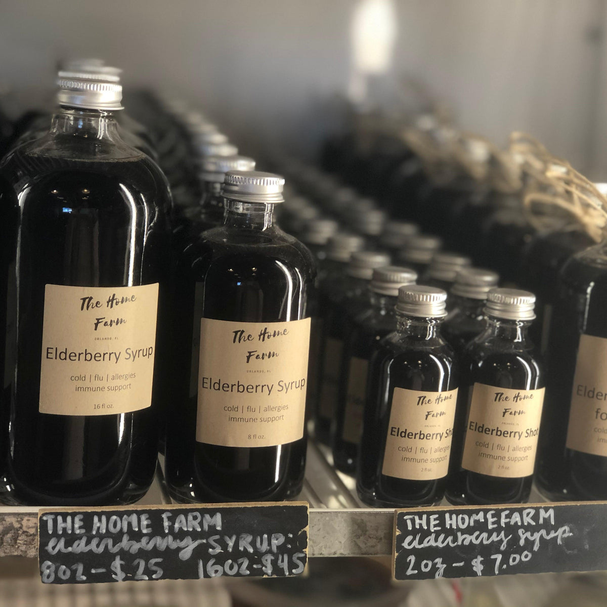 Organic Elderberry Syrup Organic Elderberry Syrup   