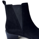 Wylie Suede Ankle Boot in Black