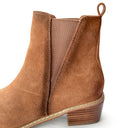 Wylie Suede Ankle Boot in Tan