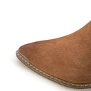 Wylie Suede Ankle Boot in Tan