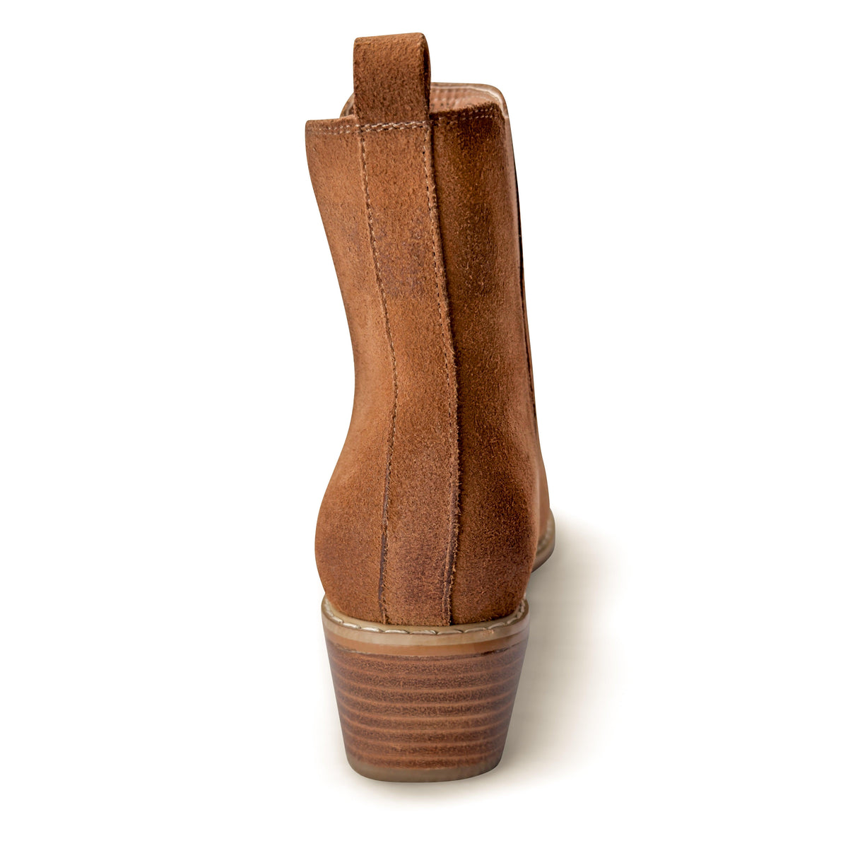 Wylie Suede Ankle Boot in Tan - Three Mad Hatters Mercantile 