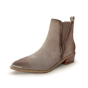 Wylie Suede Ankle Boot in Taupe