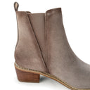 Wylie Suede Ankle Boot in Taupe