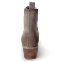 Wylie Suede Ankle Boot in Taupe