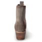 Wylie Suede Ankle Boot in Taupe - Three Mad Hatters Mercantile 