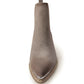 Wylie Suede Ankle Boot in Taupe - Three Mad Hatters Mercantile 