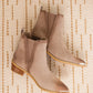 Wylie Suede Ankle Boot in Taupe - Three Mad Hatters Mercantile 