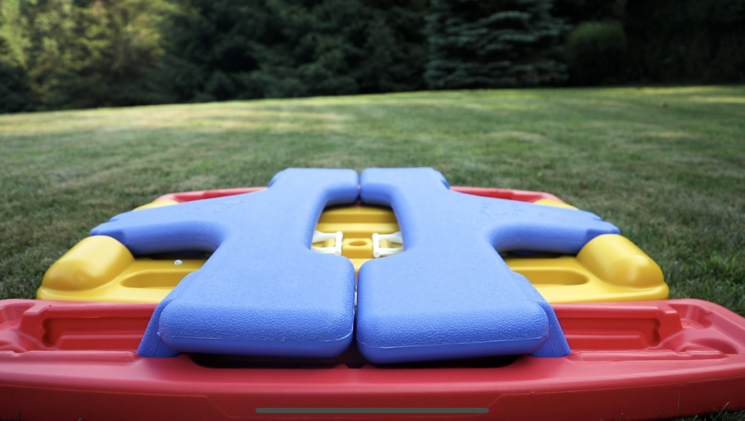 JustForKids Weatherproof Kids Outdoor Picnic Table Kids Picnic Table   