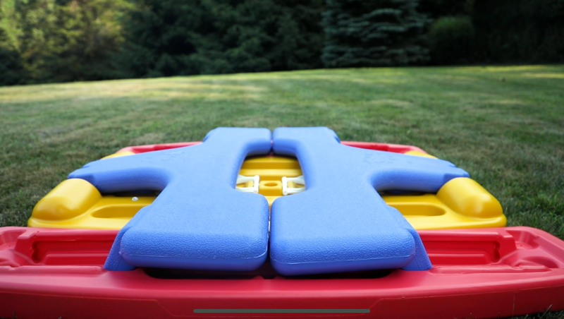 JustForKids Weatherproof Kids Outdoor Picnic Table Kids Picnic Table   