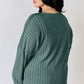 Basic Bae Full Size Ribbed Half Button Long Sleeve T-Shirt Womens Long Sleeve Shirt   