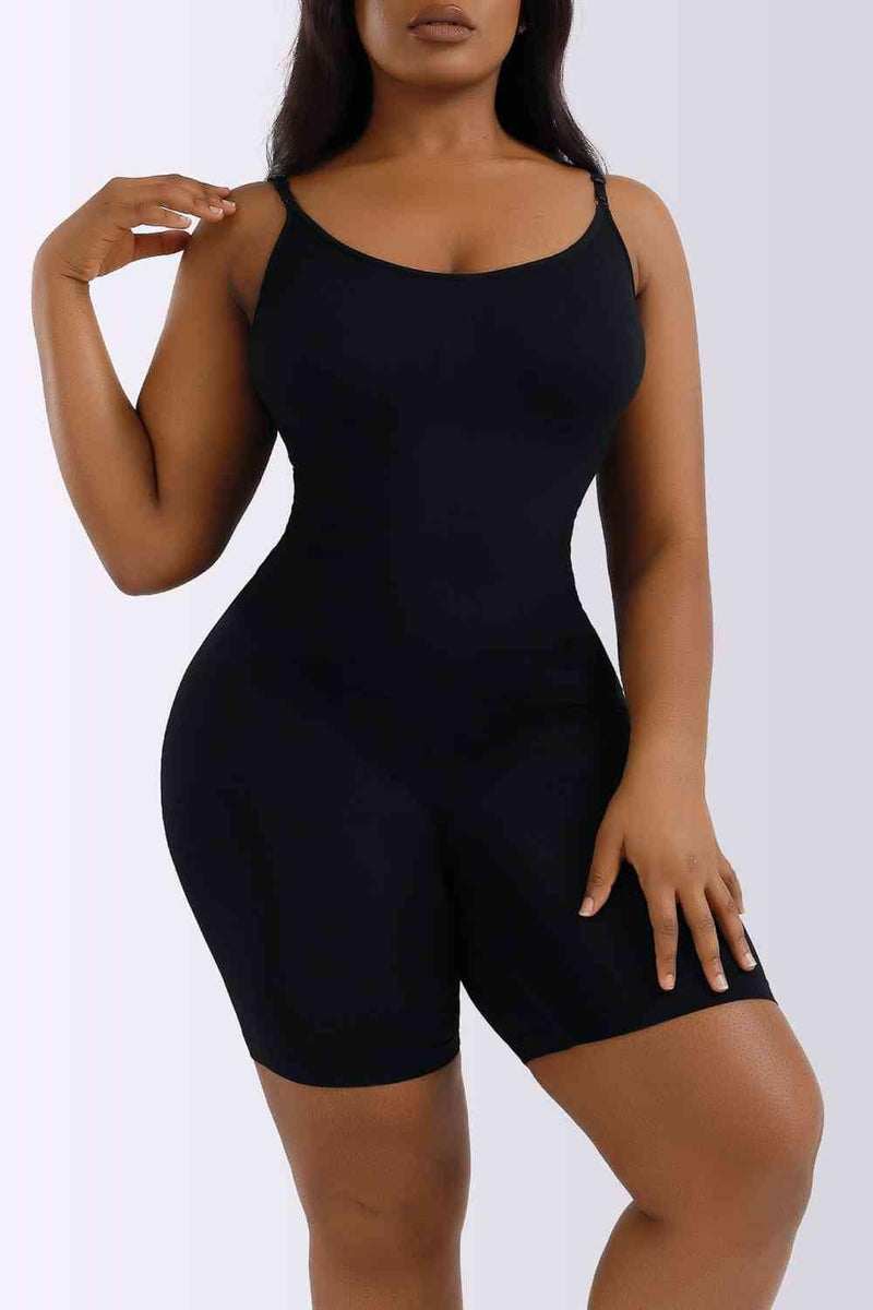 Spaghetti Strap Shaping Romper - Three Mad Hatters Mercantile 