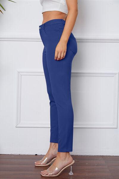 StretchyStitch Pants by Basic Bae - Three Mad Hatters Mercantile 
