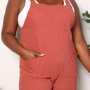 Double Take Wide Leg Overalls with Front Pockets