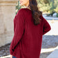 Basic Bae Full Size Ribbed Round Neck Long Sleeve Knit Top Womens Long Sleeve Shirt   