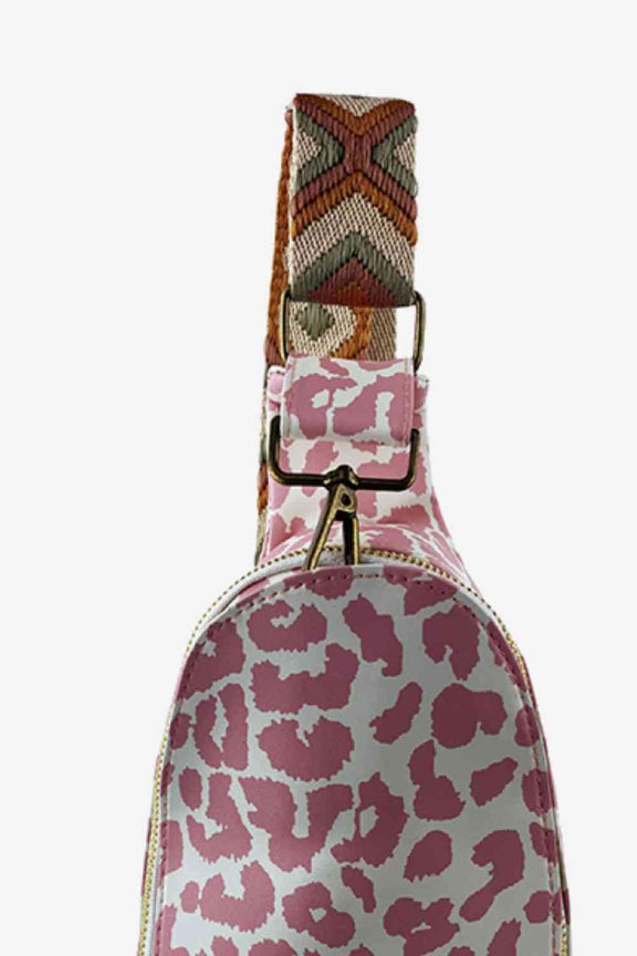 Printed PU Leather Sling Bag Sling Bag   