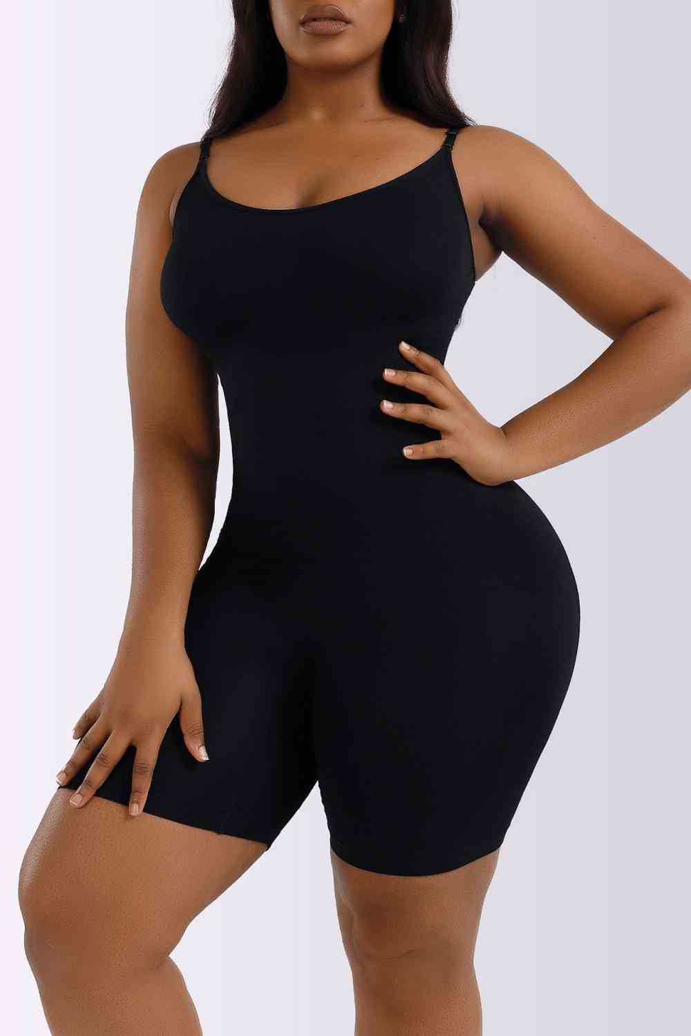 Spaghetti Strap Shaping Romper Shaping Romper   