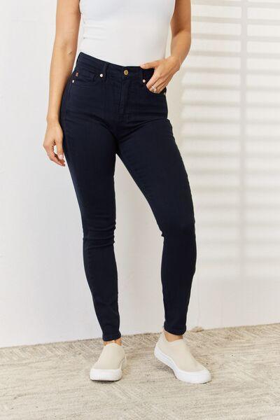 Judy Blue Makaelah Tummy Control Skinny Jeans - Three Mad Hatters Mercantile 