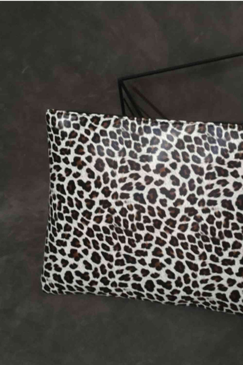 Leopard PU Leather Clutch Clutch   