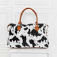 Animal Print Brushed Weekender Bag Weekender Bag   
