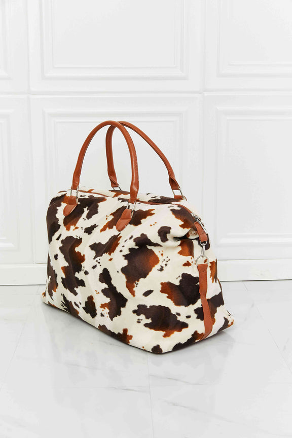 Animal Print Plush Weekender Bag Weekender Bag   