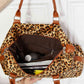 Animal Print Brushed Weekender Bag Weekender Bag   