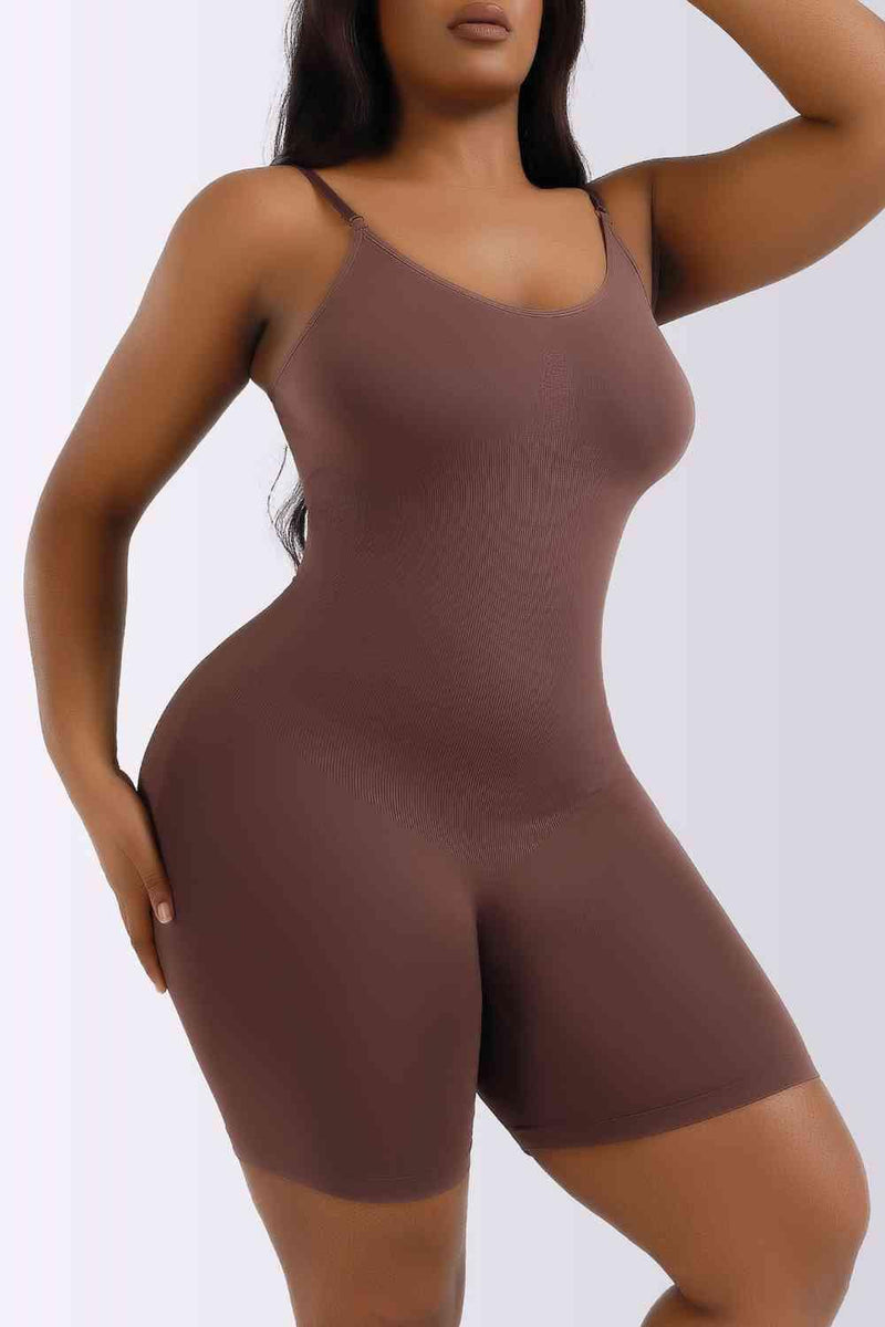 Spaghetti Strap Shaping Romper - Three Mad Hatters Mercantile 