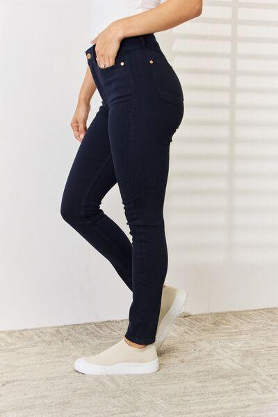 Judy Blue Makaelah Tummy Control Skinny Jeans - Three Mad Hatters Mercantile 