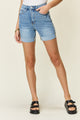 Judy Blue Full Size Tummy Control High Waist Denim Shorts Womens Denim Shorts Medium S 