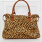 Animal Print Brushed Weekender Bag Weekender Bag   