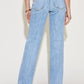 Judy Blue V Front Waistband Straight Jeans Womens Jeans   
