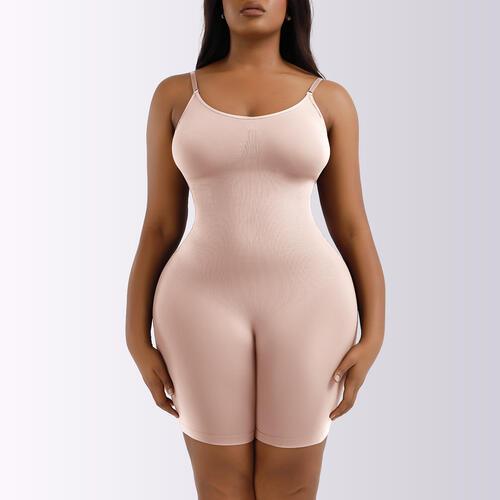 Spaghetti Strap Shaping Romper - Three Mad Hatters Mercantile 