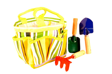 Just For Kids Garden Tools Set with Tote