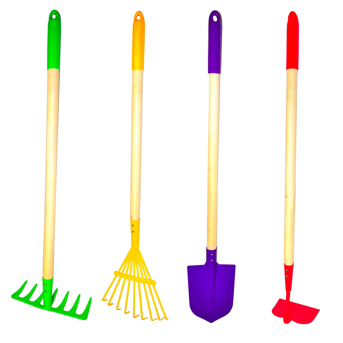 Just For Kids Garden Tools Set, 4 Pieces - Three Mad Hatters Mercantile 