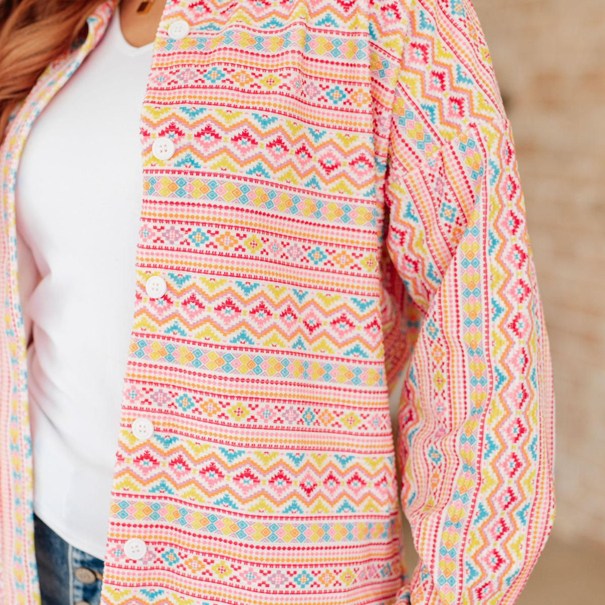Imagine When Corduroy Button Down - Three Mad Hatters Mercantile 