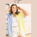 Railroad Stripe Overalls