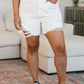 Jessie High Rise Rigid Magic Cutoff Shorts Womens Denim Shorts   