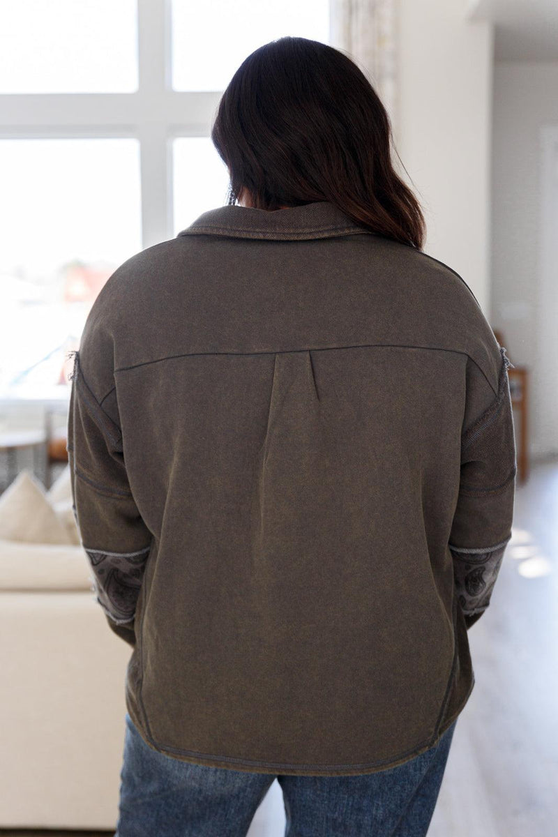 Moonstone Mineral Wash Pullover - Three Mad Hatters Mercantile 